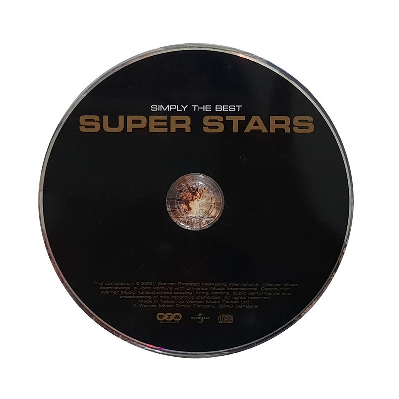 Simply The Best Super Stars 西洋歌精選(2001)裸片