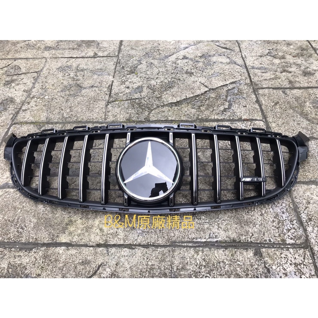 MERCEDES W205 C205 C CLASS AMG PANAMERICANA GT GRILLE 2015 -2018 WITHOUT  CAMERA