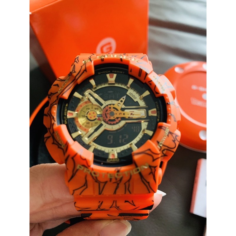 CASIO G-SHOCK x DRAGON BALL Z 七龍珠Z 聯名錶款GA-110JDB現貨| 蝦皮購物