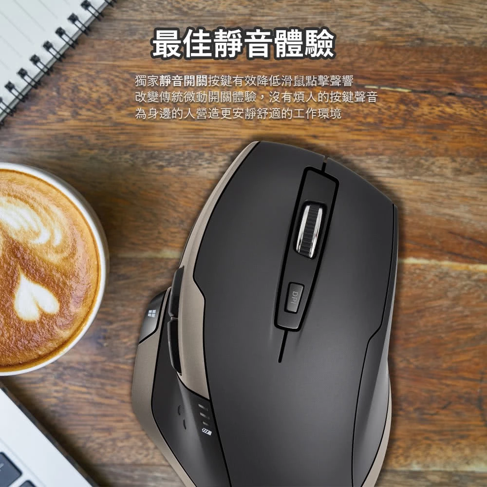LEXMA MS950R 垂直人體工學無線滑鼠 推薦文章