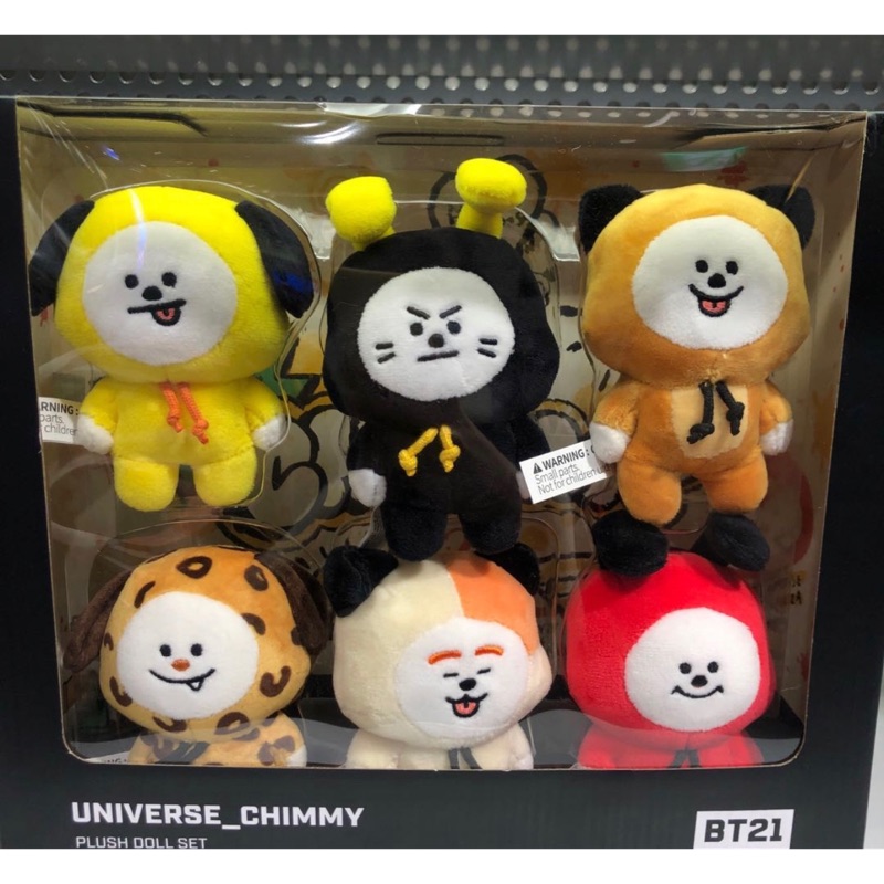 bt21 チミー家族 BT21 5周年 ファミリーマスコットセット CHIMMY