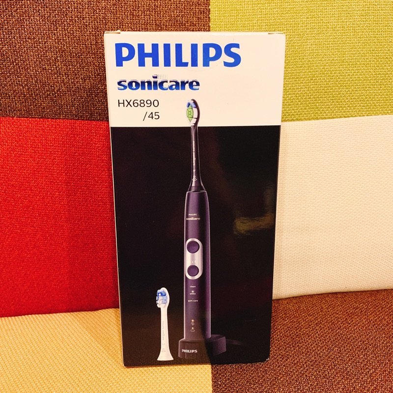 [全新]Philips飛利浦Sonicare HX6890/45電動牙刷ProtectClean(防護清潔)-黑色振動式