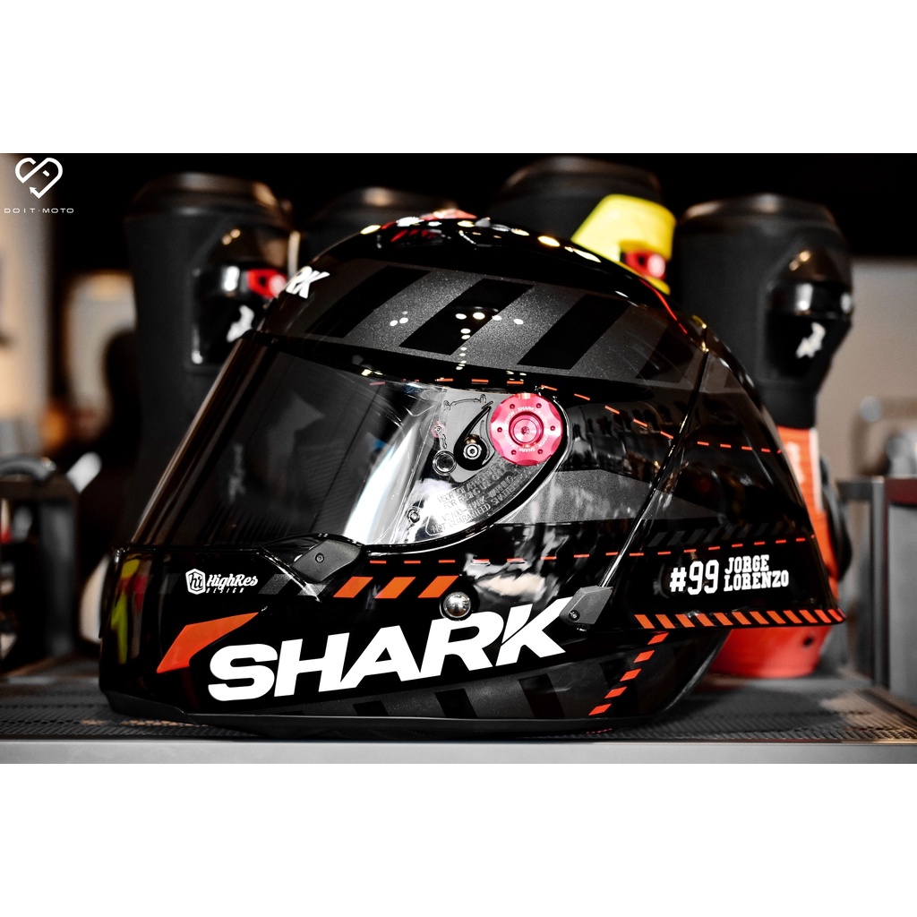 DOIT迪宇】SHARK RACE-R PRO GP LORENZO WINTER TEST 99 全罩安全帽大