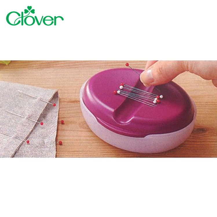 Clover Magnetic Pin Caddy-Bordeaux