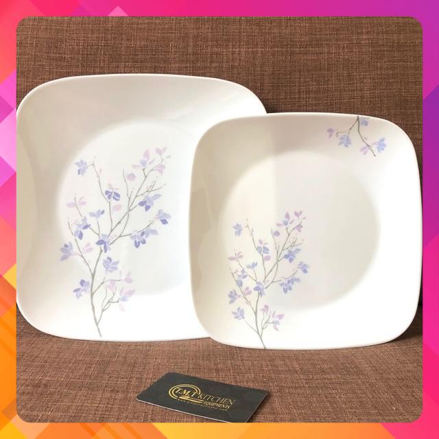 Jacaranda Corelle 2212213 方形美式玻璃盤 (23cm 26.5cm) 蝦皮購物