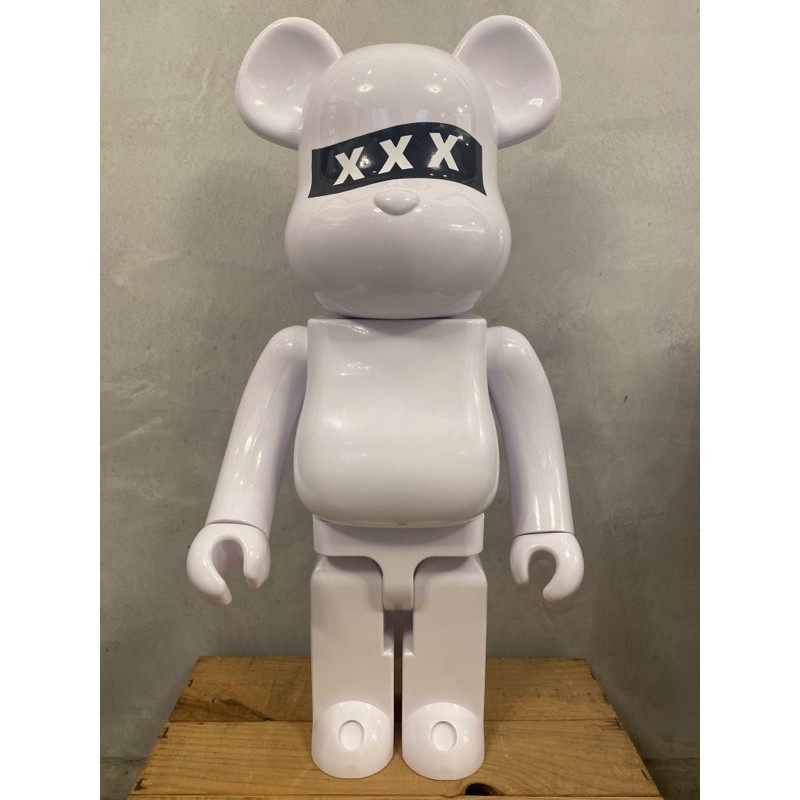 現貨 BE@RBRICK GOD SELECTION XXX 1000％ WHITE／BLACK ㄧ組