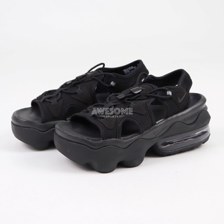 [歐鉉]NIKE WMNS AIR MAX KOKO SANDAL 全黑厚底氣墊涼鞋男女