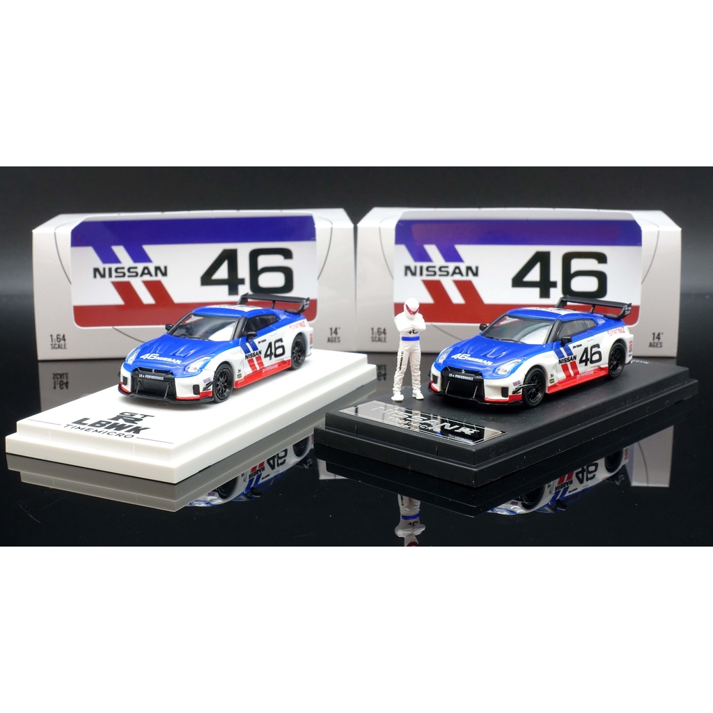 Time Model 1/64 Nissan GT-R R35 LB 3.0 #46 MASH | 蝦皮購物