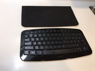 近全新~微軟 Microsoft Arc 2.4G 無線鍵盤Arc Keyboard | 蝦皮購物