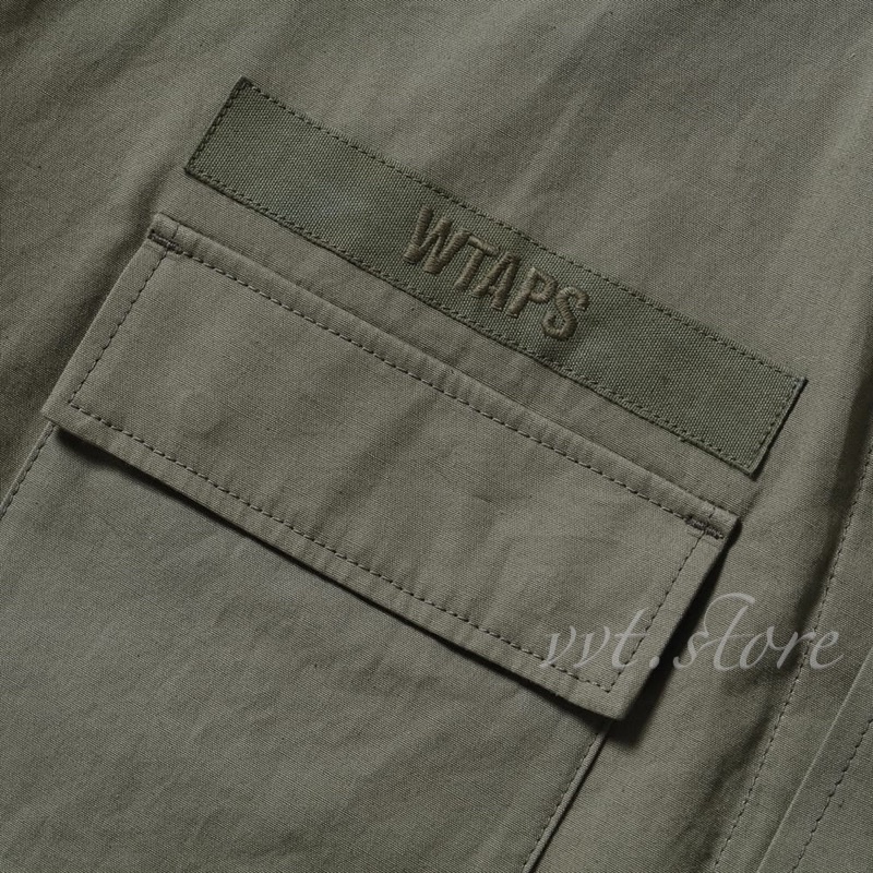 WTAPS 22SS JUNGLE 02 / LS / COTTON. POPLIN 長袖襯衫外套