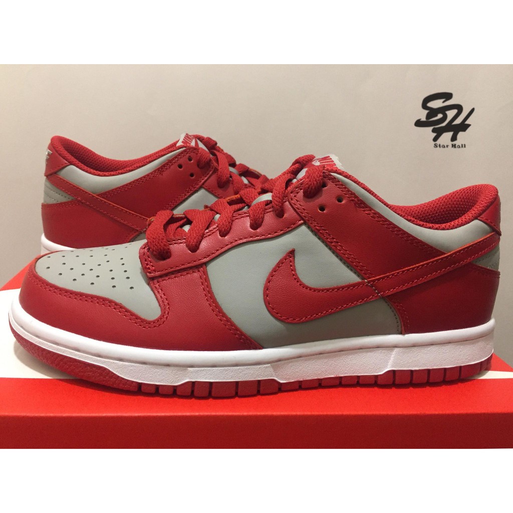 NIKE DUNK LOW (GS) UNLV 紅灰CW1590-002 | 蝦皮購物