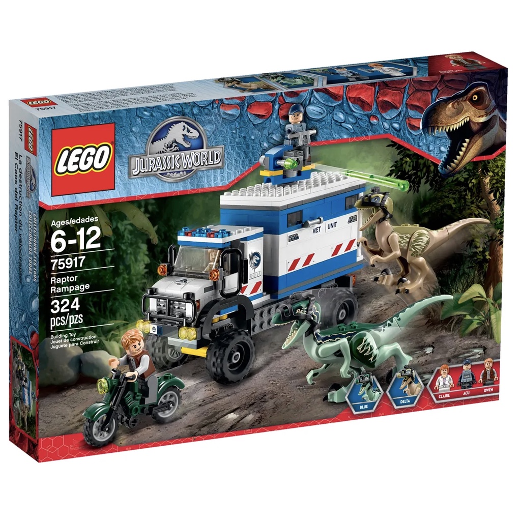 【ToyDreams】LEGO樂高 侏羅紀世界 75917 Raptor Rampage | 蝦皮購物