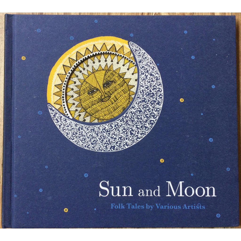 📖印度繪本藝術書📖Sun and Moon手工書絹印Tara Books タラブックス