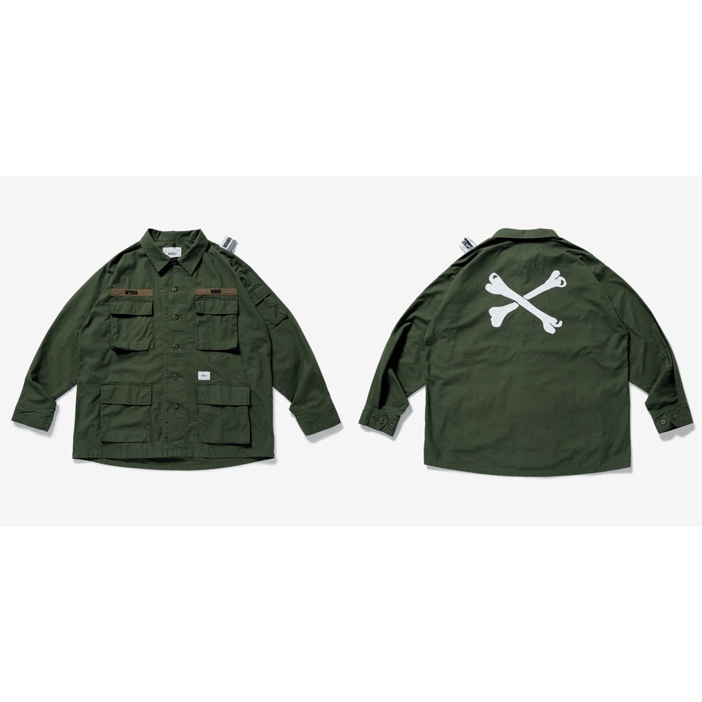 wtaps BT LS SHIRT ミリタリージャケットNEIGHBORHOOD - ジャケット ...