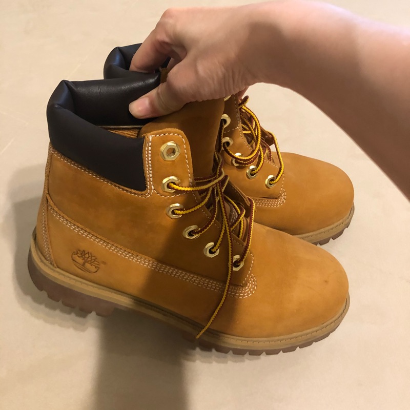 Timberland 黄靴23.5 | 蝦皮購物