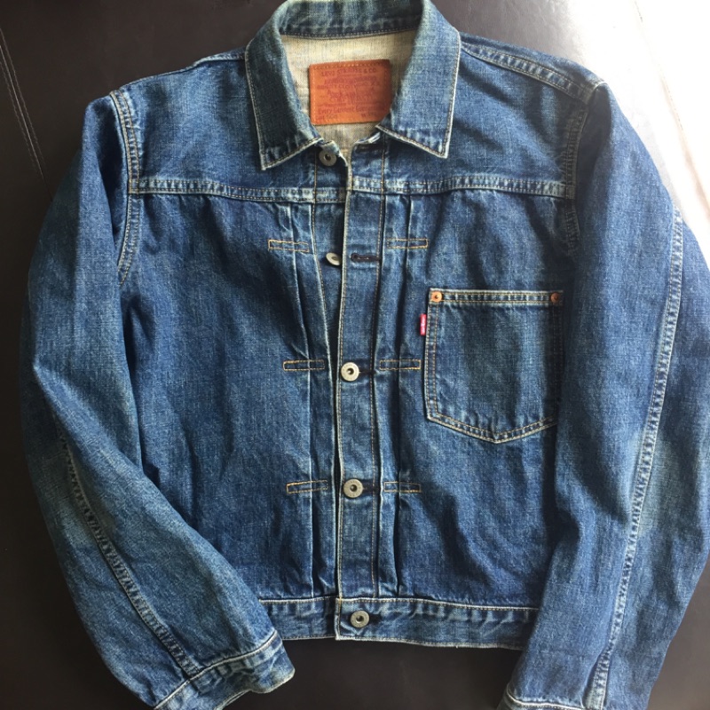 Levi's big E 一代牛仔外套復刻版日本製71506-XX | 蝦皮購物