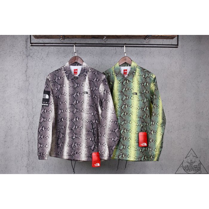 North face outlet supreme snakeskin jacket