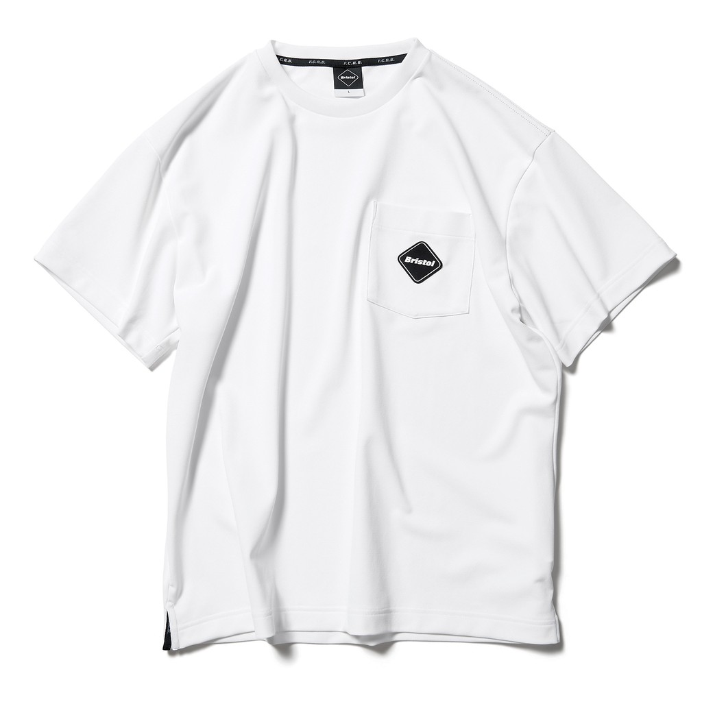 F.C.R.B 2021SS SEED STITCH POCKET TEE 胸口口袋菱形LOGO 短袖| 蝦皮購物