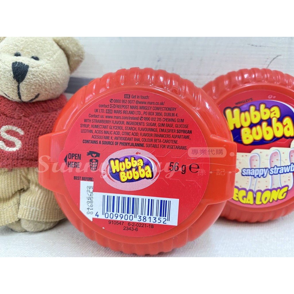 【Sunny Buy】◎現貨◎ Hubba Bubba Bubble Tape 泡泡糖膠帶口香糖 原味 熱帶水果