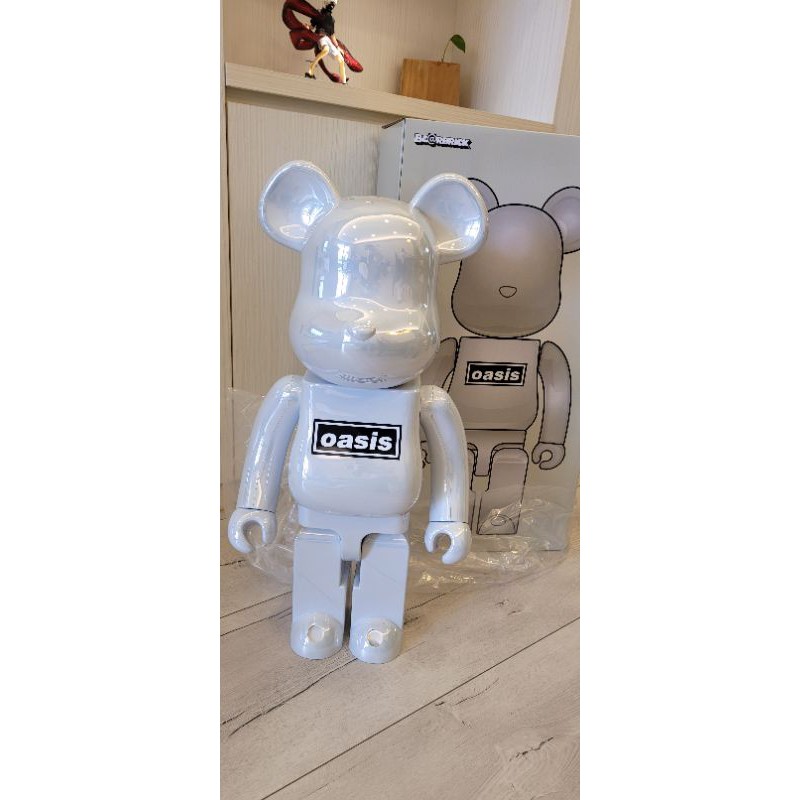 Be@rbrick oasis wite chrome 1000%（拆擺) | 蝦皮購物