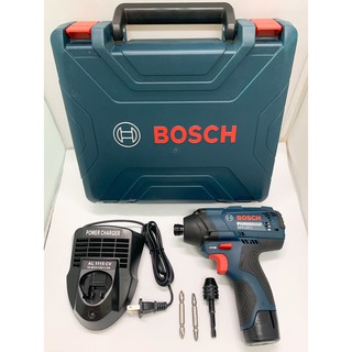 鋰電電鑽德國Bosch GSR-120Li 12V雙電池原廠塑盒簡配充電電鑽/電動起子