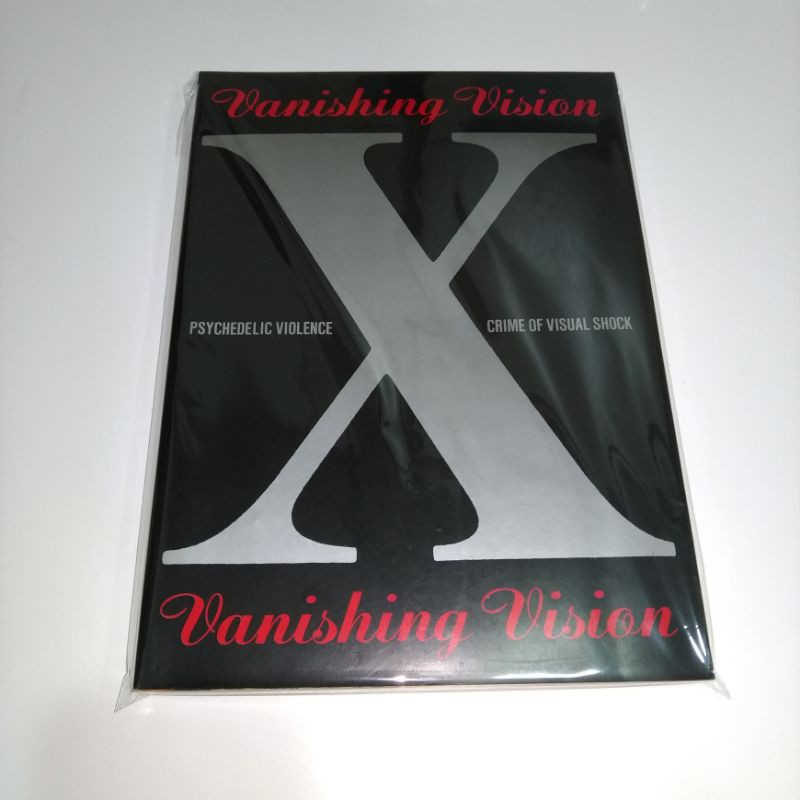 X JAPAN - VANISHING VISION 團譜/ 含全員簽名(印刷) 樂譜總譜band