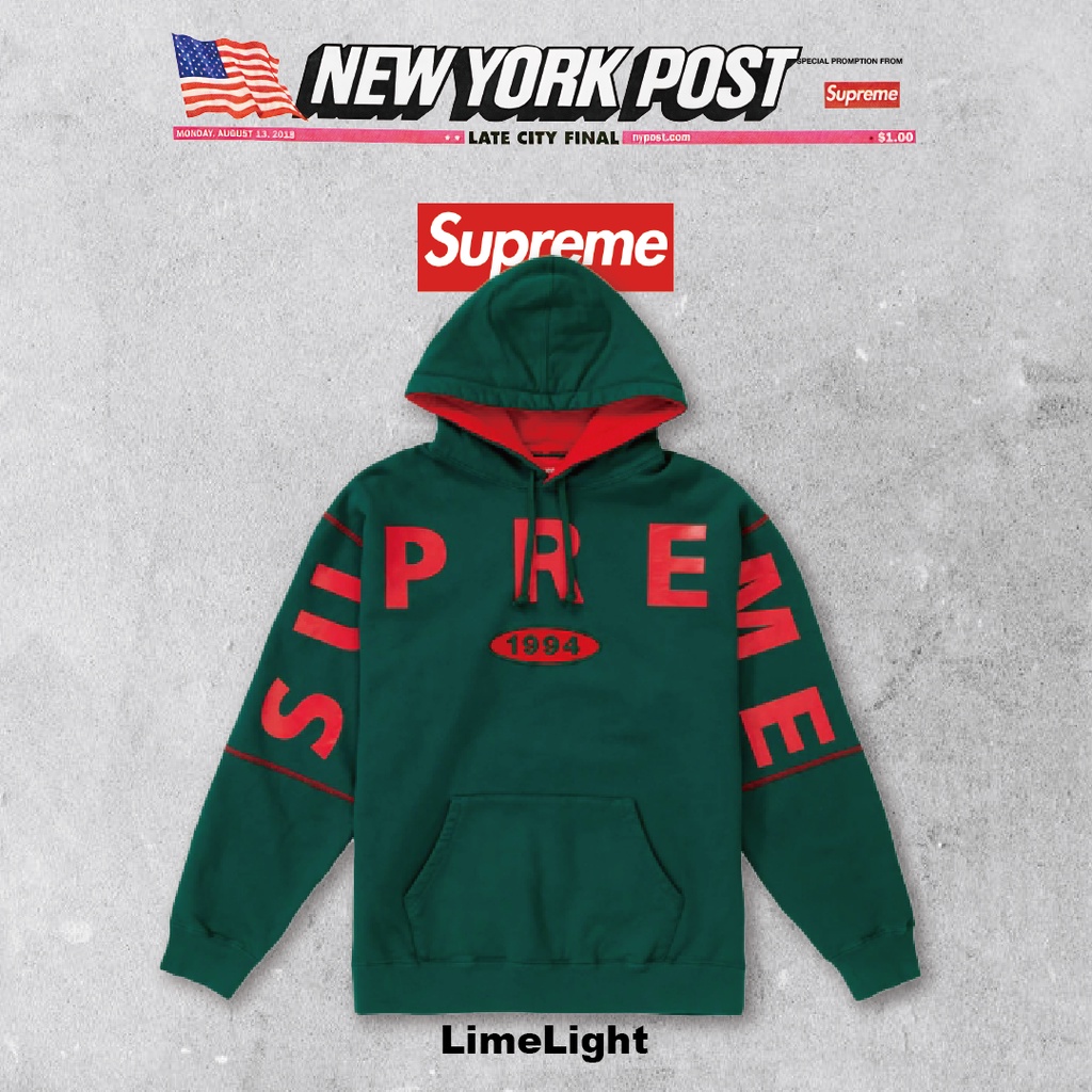 ☆LimeLight☆ Supreme Spread Logo Hooded Sweatshirt 帽TEE 帽T