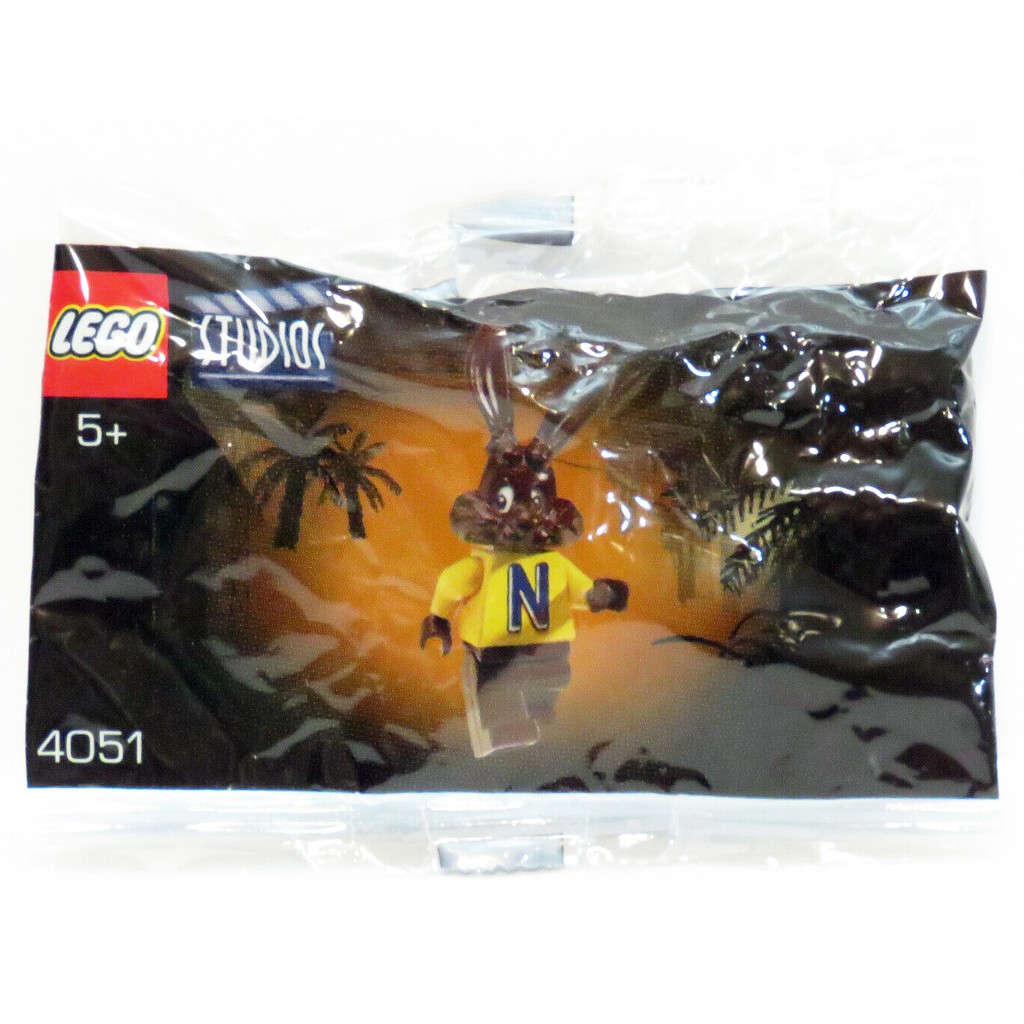 【CubeToy】早期 樂高 2001年 4051 雀巢兔 袋裝 - LEGO Nesquik Bunny - | 蝦皮購物