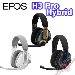 EPOS H3 PRO Hybrid 7.1 2.4G無線藍牙 雙模式電競耳機 PC PARTY