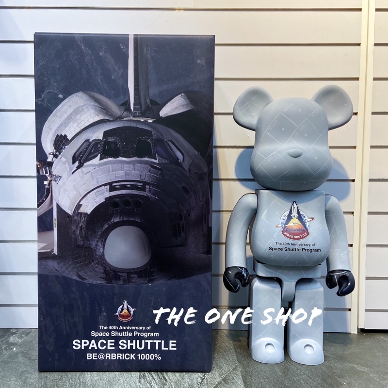 TheOneShop BE@RBRICK SPACE SHUTTLE NASA 太空梭太空船庫柏力克熊1000