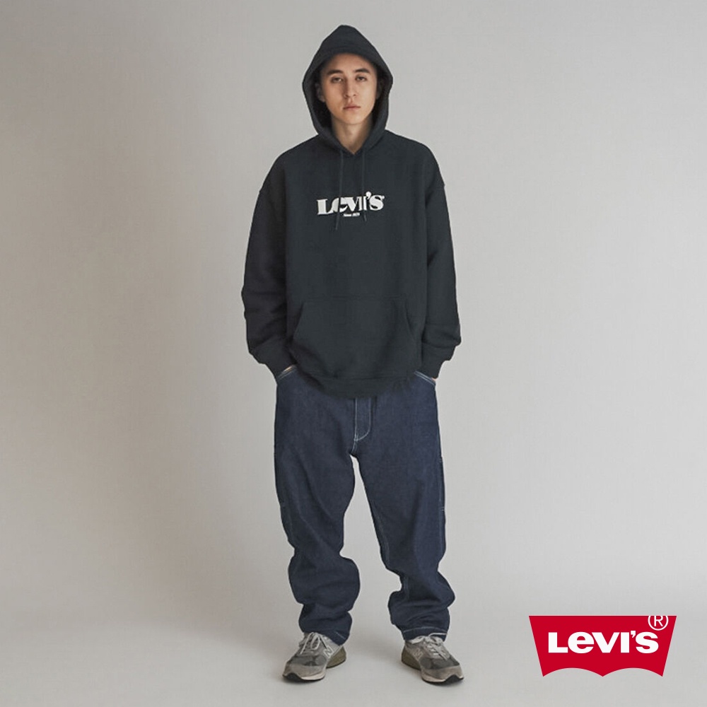 Levis Stay Loose復古寬鬆版繭型牛仔抽繩工作褲 / 原色 / 寒麻纖維 男 熱賣單品 54856-0005