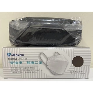【公司貨】麥迪康 MEDICOM 4D立體醫療防護口罩 (25片/盒) 醫療口罩 魚口口罩 立體口罩 雙鋼印