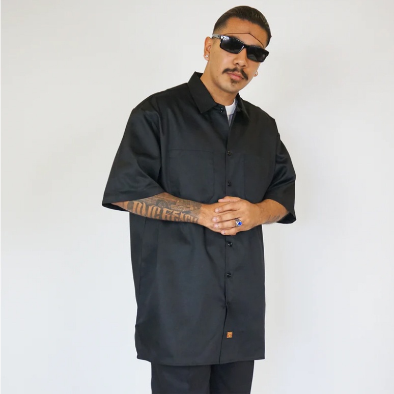 23AW NEIGHBORHOOD TWO TONE WORK SHIRT LS-