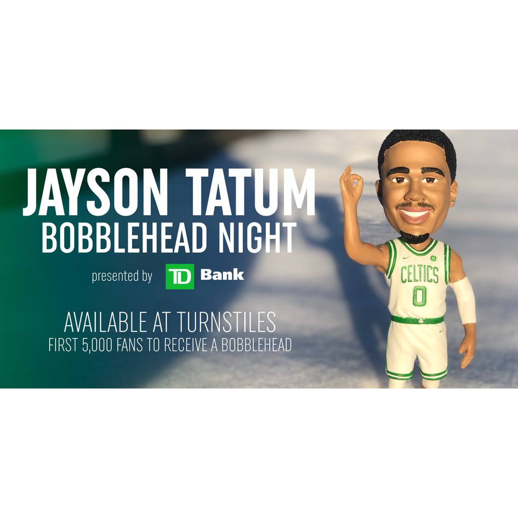 [nba美國職籃] 波士頓塞爾提克隊明星小前鋒塔圖姆jayson Tatum 2019球場sga搖頭公仔 蝦皮購物