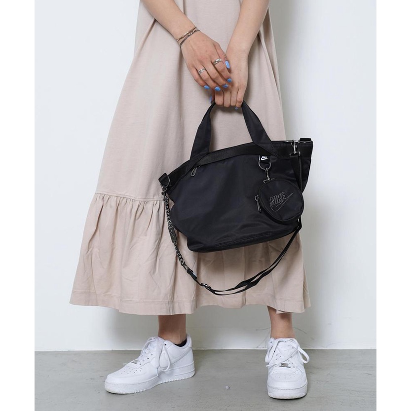 Nike Sportswear Futura Luxe Tote Bag Μαύρο CW9303 - size 5 royal