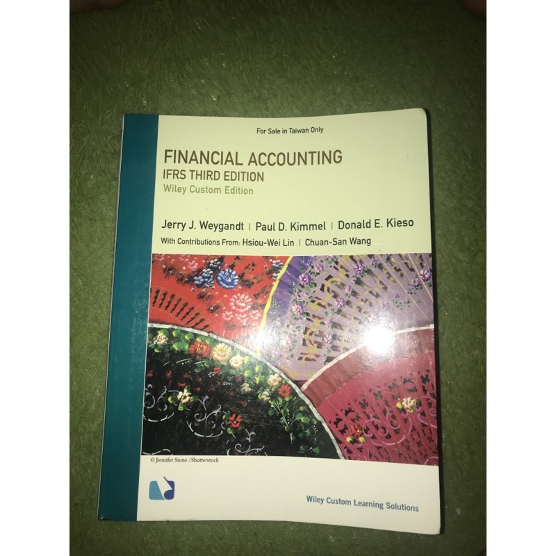 【Wiley】Financial accounting IFRS Third Edition 蝦皮購物