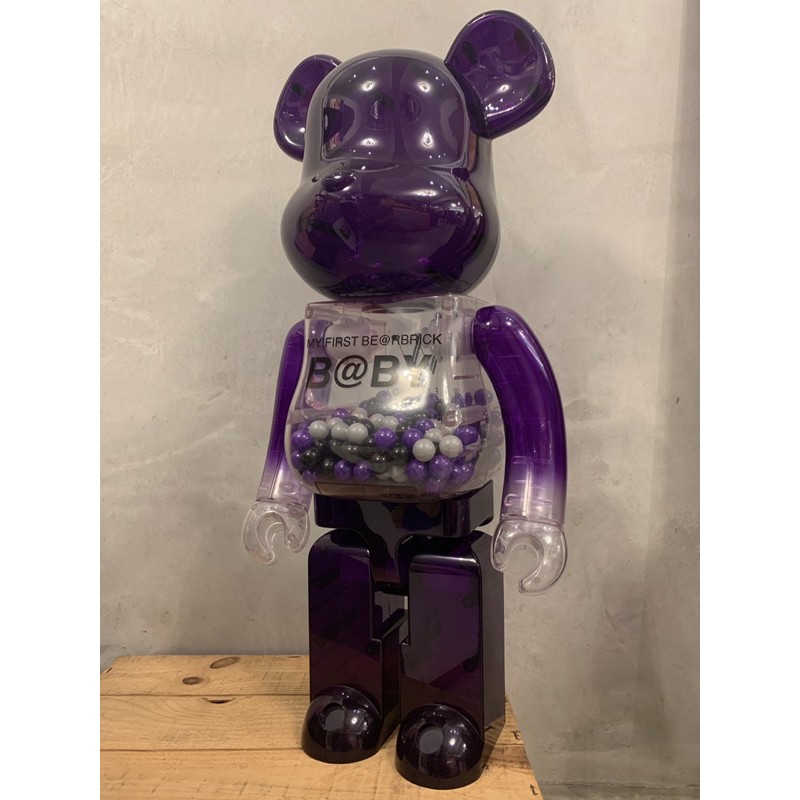 BE@RBRICK MY FIRST B@BY WF Fashion 1000% 澳門限定紫千秋