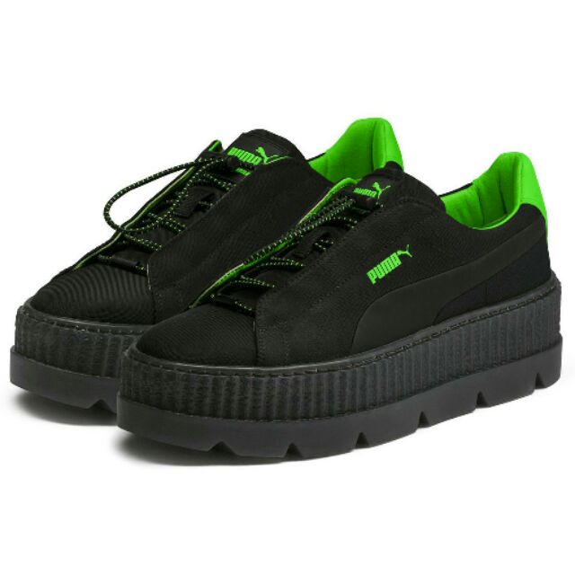 (現貨)Puma Fenty Cleated Creeper Surf 厚底 鬆糕 Rihanna 黑綠