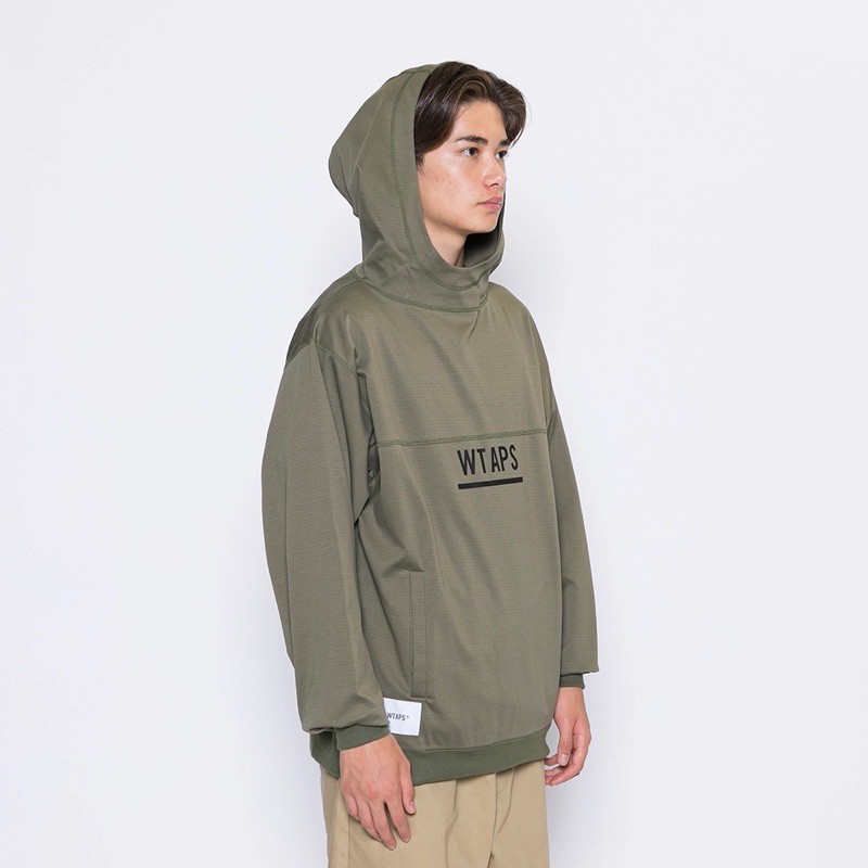 WTAPS 20AW SIGN / HOODED / RIPSTOP 長袖帽衫帽T | 蝦皮購物