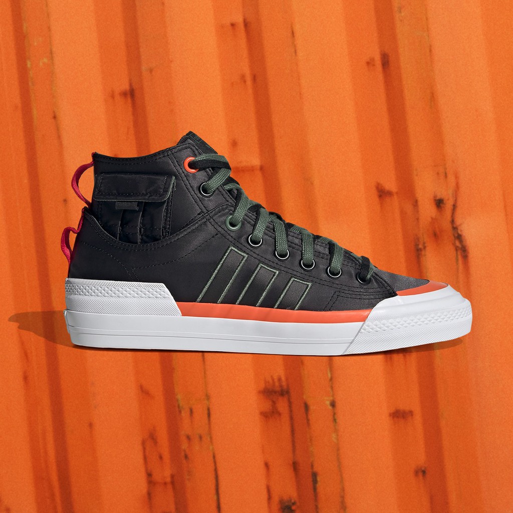 Adidas nizza hi black sale