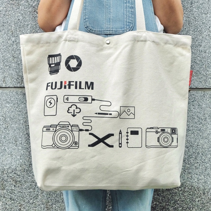 「富士雜貨店」FUJIFILM 富士帆布包 | 蝦皮購物