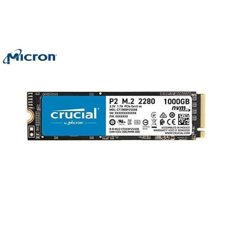 Sunlink》美光Micron Crucial P2 1TB M.2 2280 PCIe SSD 固態硬碟| 蝦皮購物