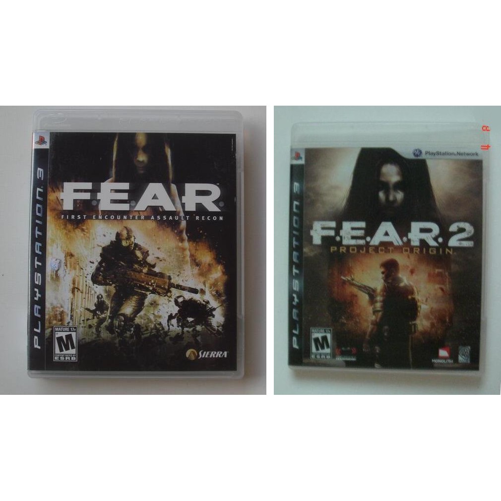 PS3 戰慄突擊系列英文版戰慄突擊1， 2，3 Fear | 蝦皮購物