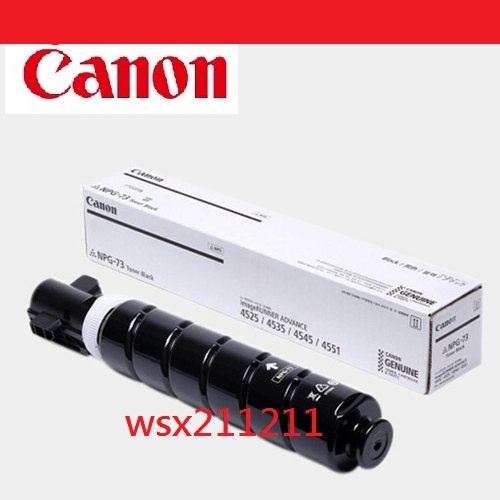 CANON 原廠碳粉 IR ADV-4525 /4525 /4535 /4551 III I/ NPG-73 NPG73