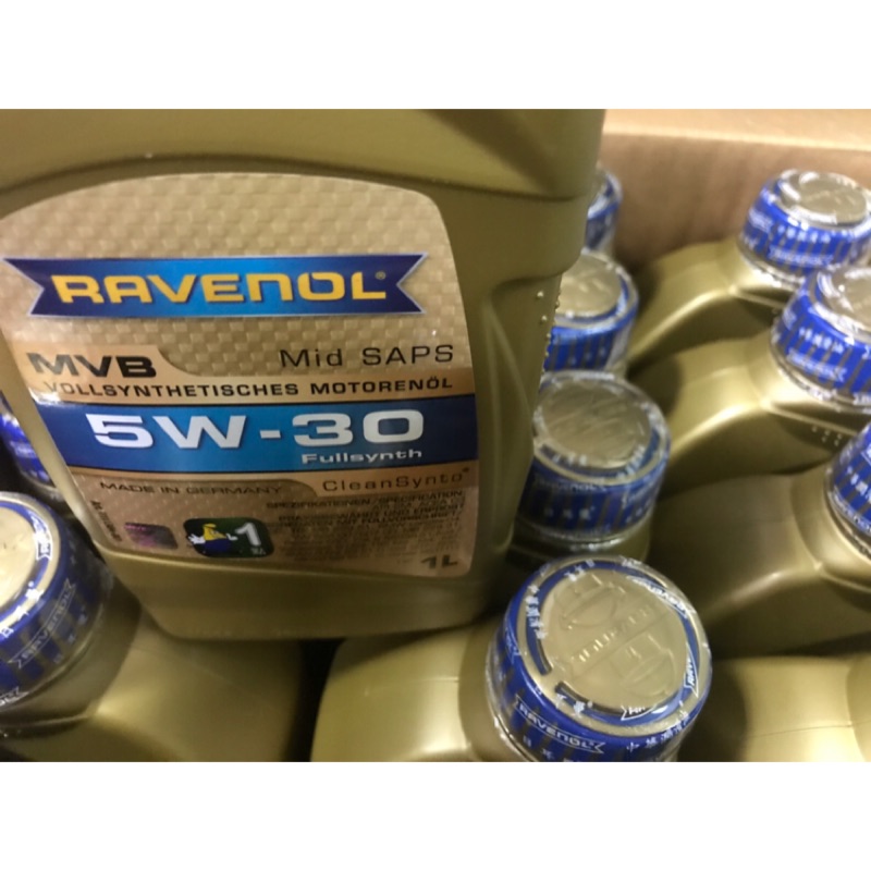 RAVENOL(日耳曼）～售價詢問～ MVB 5w30 ～VTO~（1300/2L） | 蝦皮購物