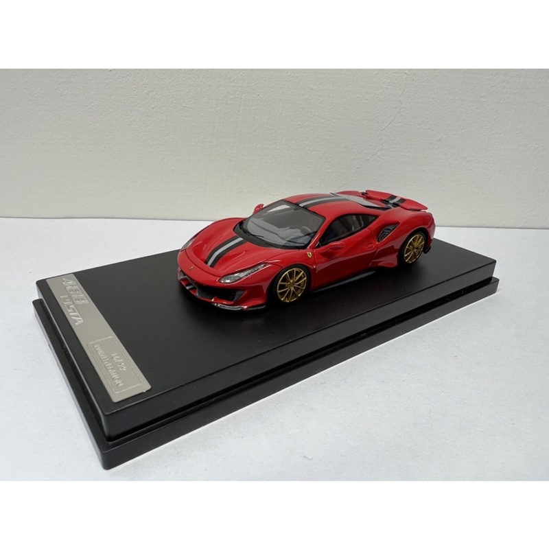 BM MODEL 1/64 フェラーリ 488 ピスタ 2台セット