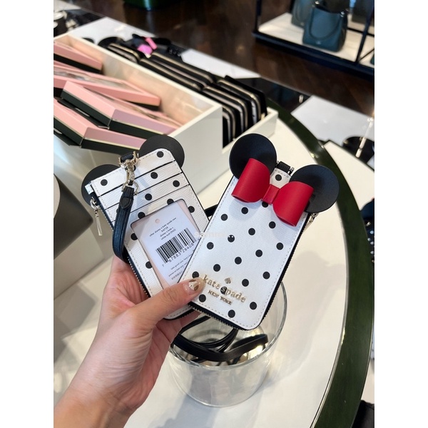 Sammi 韓國代購 東大門 Kate Spade X Disney 迪士尼 聯名款 米妮 證件套 蝦皮購物 2040