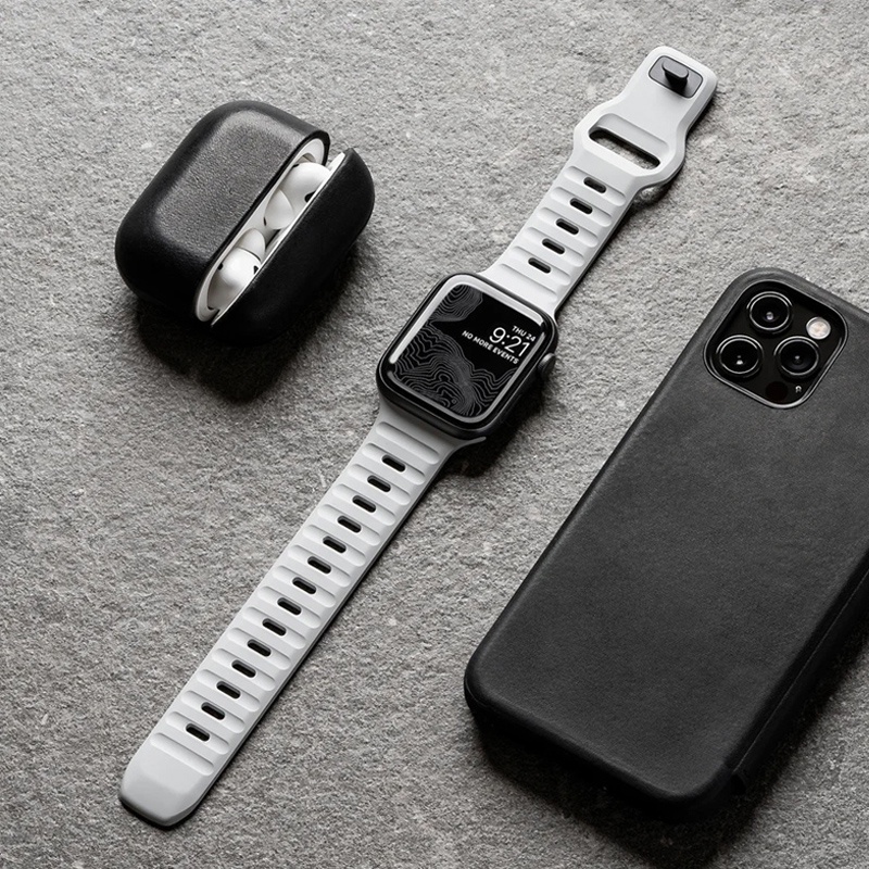 適用於apple watch ultra49mm蘋果手錶7654SE 45mm 41mm透氣舒適錶帶| 蝦皮購物