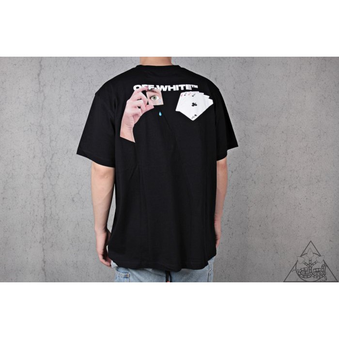 Off white cards tee new arrivals