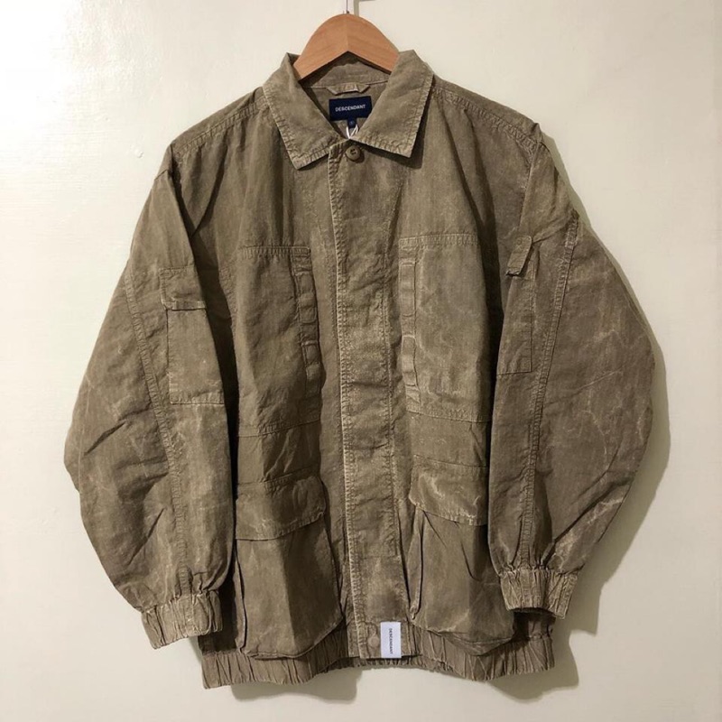 DESCENDANT 18AW DWU RIPSTOP LS SHIRT BK BG | 蝦皮購物